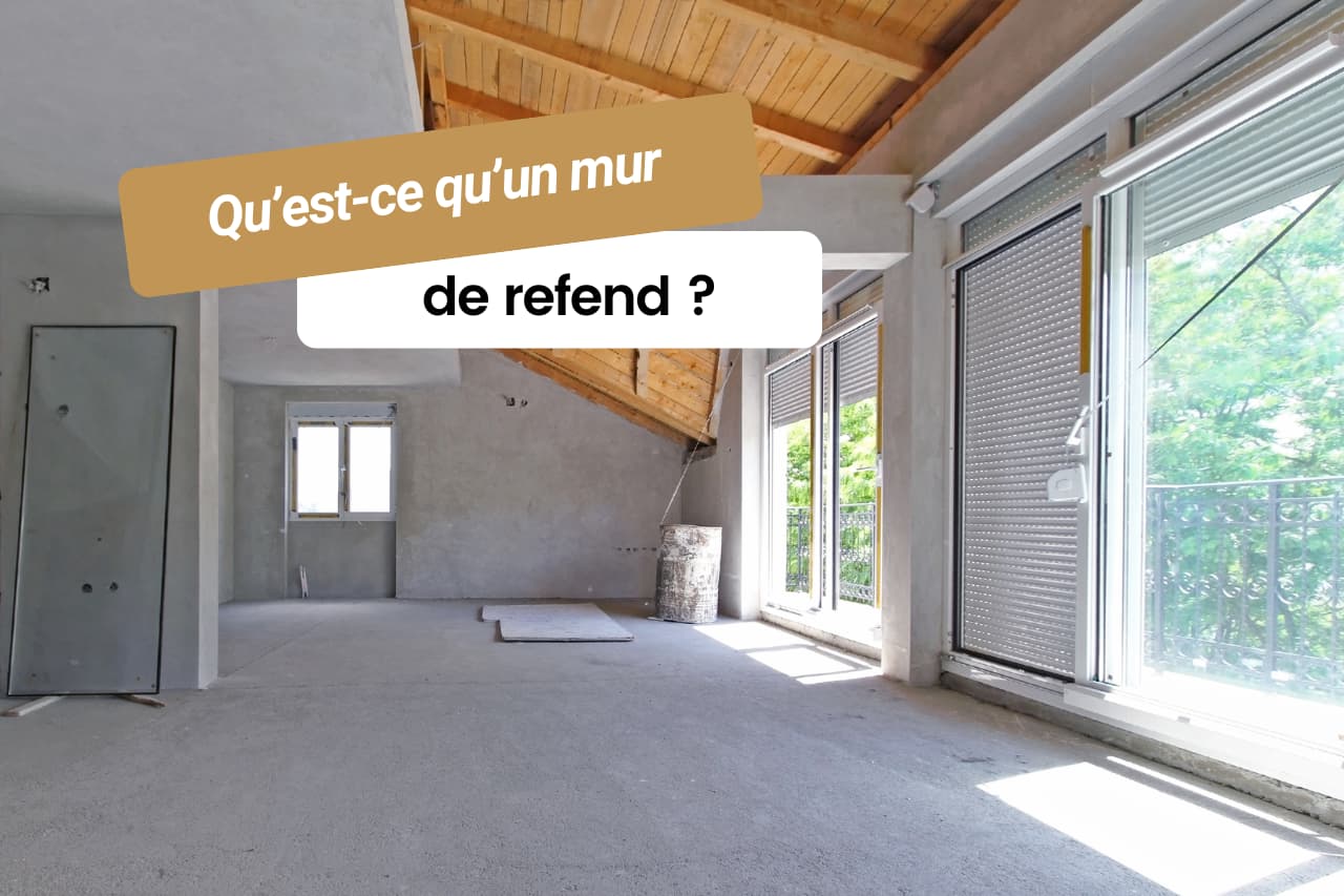 Qu'est-ce qu'un mur de refend ?