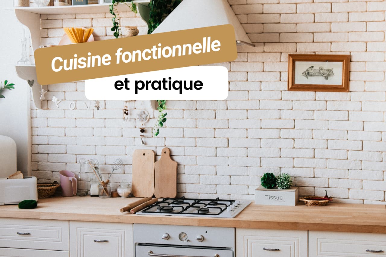 Cuisine fonctionnelle et pratique