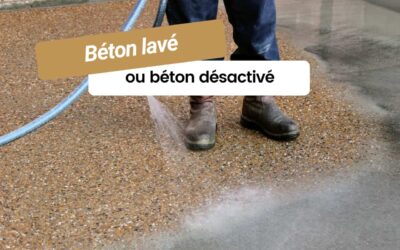 C’est quoi le béton lavé ?