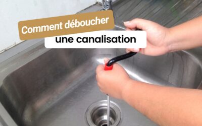 Comment déboucher une canalisation très bouchée ?