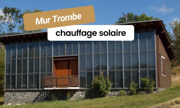 Mur Trombe : le chauffage solaire passif expliqué simplement