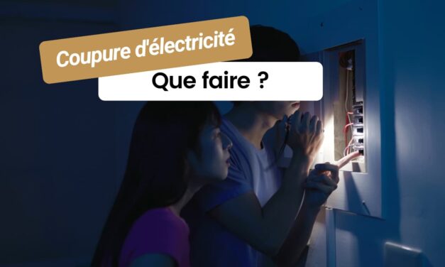 Coupure d’électricité : que faire ?