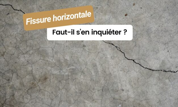 Fissure horizontale sur un mur : faut-il s’en inquiéter ?