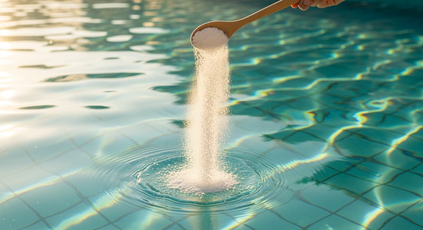 Remonter le pH de sa piscine sans produits chimiques